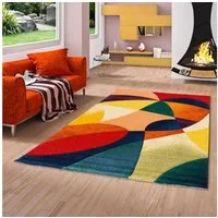 Pergamon Designteppich Designer Teppich Maui Modern, Rechteckig, Höhe: 13 mm