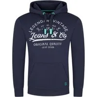 riverso Kapuzenpullover Herren Hoodie RIVArmin Regular Fit Longsleeve Sweatshirt mit Kängurutasche