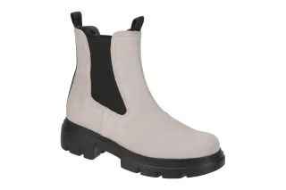 Paul Green Damen Stiefeletten 9894-032 PG 9894 Grau Pearl Nubuk Echtleder Blo...