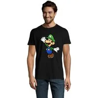 Blondie & Brownie T-Shirt Herren Luigi Retro Konsole Mario Peach Yoshi Gaming