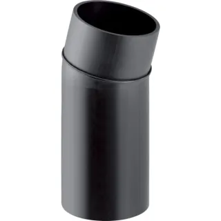 Geberit PE Bogen 15Gr mit langem Schenkel 368015161