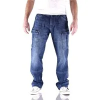 Big Seven Cargojeans Big Seven Brian Night Blue Cargo Herren Jeans Hose