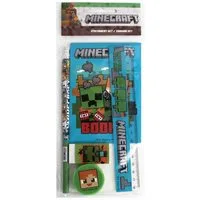 Minecraft Kreativset Minecraft Creepers Need Hugs 5-teiliges Schreibset