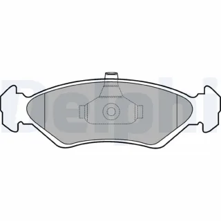Delphi Bremsbel?ge vorne Ford Courier Fiesta Ka Mazda 121