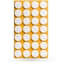 SO-TECH® Möbelfuß Filzgleiter Ø 20 x 3 mm selbstklebend schwarz oder weiß, (28-St)