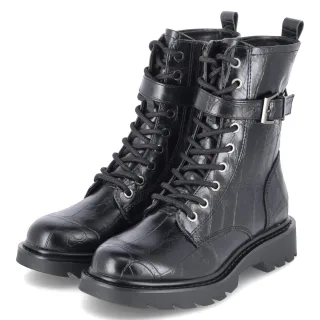 Tamaris Schnürboots  Schwarz - Gr. 37 -  Textil und Synthetik