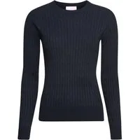 Brigitte von Schönfels Strickpullover Rundhals-Pullover