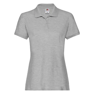 Fruit of the Loom - "Premium" Poloshirt für Damen (Athletic Grau)