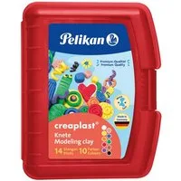 Pelikan Bastelfilz Pelikan creaplast Kinderknete 10 Farben 240 g