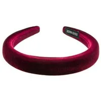axy Haarreif Gepolsterter Haarreif aus Samt, Wunderschön Vintage Damen Stirnband Haarschmuck Haarreifen