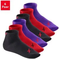 CFLEX Kurzsocken Lifestyle Kurzschaft Socken für Damen & Herren (6 Paar) Sneaker