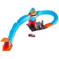 Hot Wheels Autorennbahn Hot Wheels Gorilla Attack Spielset City Wreck & Ride Tankstelle