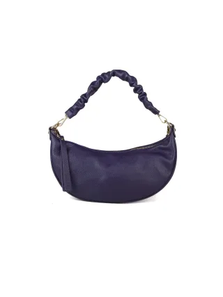 Giulia Monti Schultertasche Dunkellila