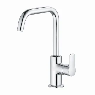 Kludi PURE & EASY Waschtisch-EHM s o. Ablaufgarnitur chrom, 370240565 370240565