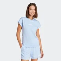 adidas Sportswear T-Shirt W LIN SJ T sportlicher Stil, Kurzarm, ohne Verschluss, aus Baumwolle