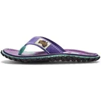 Gumbies Zehensandalen Original Flip Flops Blueberry Burst violett Damen Badeschuh