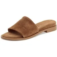 Tamaris Pantolette Sommerschuh, Schlüpfschuh, Flat mit breiter Bandage