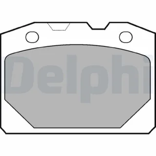 Delphi Bremsbel?ge vorne Lada 1200-1500 1200-1600 Kalinka Nova Toscana 1,3