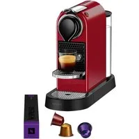 NESPRESSO Kapselmaschine XN7415 New CitiZ von Krups, Wassertank: 1 L, inkl. Willkommenspaket mit 7 Kapseln