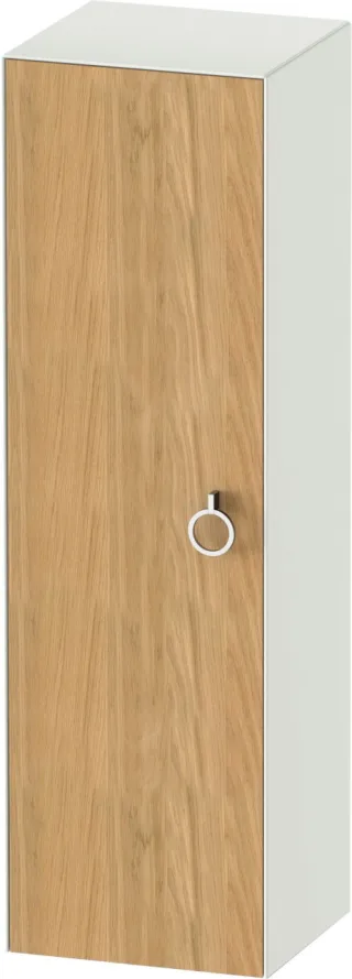 Duravit White Tulip Halbhochschrank Natur Eiche & Weiß Matt & Seidenmatt 400x360x1320 mm - WT1333LH5 WT1333LH536