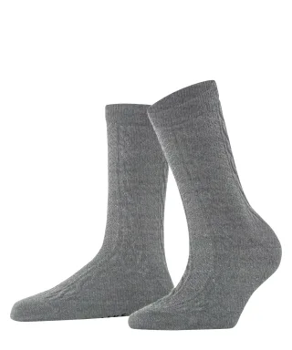 FALKE - FALKE Declivity Damen light grey mel. - Gr. - 40.5