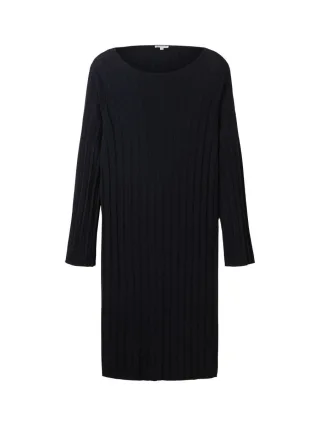 Tom Tailor - Strickkleid blau - Gr. - 42