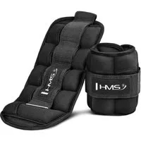 HMS Trainingshilfe Gewichtsmanschetten ONK02 (für Knöchel und Handgelenk) - 1 Set 2x1kg