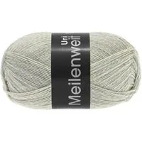 LANA GROSSA MEILENWEIT 100 g UNI Häkelwolle, 420 m (4-fach Sockenwolle in 25 Uni-Farben), 100 g