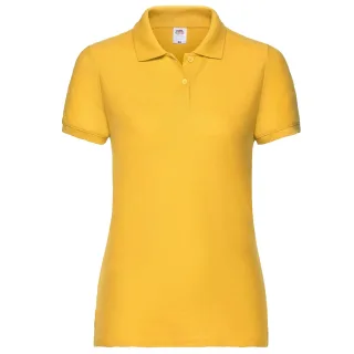 Fruit of the Loom - "Lady Fit 65/35" Poloshirt für Damen (Sonnenblume)