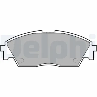 Delphi Bremsbel?ge vorne Honda Civic Concerto Crx Prelude