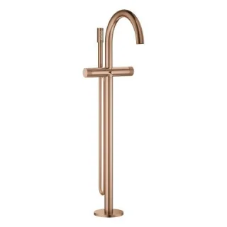 GROHE Wannenbatterie Atrio Private C. 25229 BM Knopfbetätigung warm sunset geb, 25229DL0 25229DL0