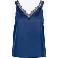 zero Clothing GmbH & Co KG Blusentop Bluse Kurz ohne Arm