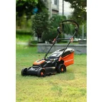 Yardforce Akkurasenmäher LM C40B, 40 cm Schnittbreite, mit siebenfacher Schnitthöhenverstellung