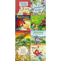 Pixi-8er-Set 279: Dinos und Drachen bei Pixi (8x1 Exemplar) / diverse