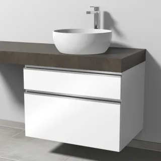 Sanipa Waschtischunterbau mit Auszügen 2morrow (L2311) 510x700x520 Weiß-Glanz, L231178 L231178