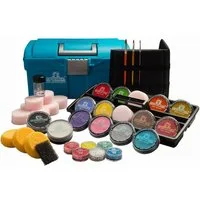 Eulenspiegel Schmink-Koffer Eulenspiegel 1000 Masken Schminkkoffer Make-up Set, 1-tlg., Qualitätsprodukt Made in Germany, dermatologisch getestet