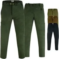 German Wear Lederhose GW604 Lange Jagdhose Jagdlederhose Jägerhose Nubukleder