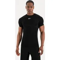Smilodox T-Shirt Carnos, Compression Shirt Herren, Gymshirt, Seamless, Training Compression Fit, Seamless, atmungsaktiv, Body Mapping, Stretch