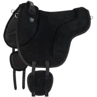 Equinate Reitpad California aus Wildleder schwarz L