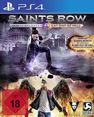 Saints Row IV Re-lected & Gat out of Hell - First Edition [für PlayStation 4]