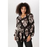 Aniston PLUS Schlupfbluse in tollem Print - NEUE KOLLEKTION