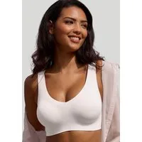 Nuance by Lascana Bralette-BH SEAMLESS, ohne Bügel mit herausnehmbaren Kissen, bequemer BH
