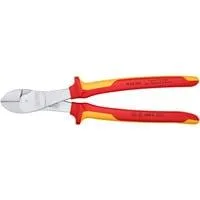 Kraft-Seitenschneider 74 06 250 VDE, Schneid-Zange rot/gelb, Länge 250mm, VDE-geprüft