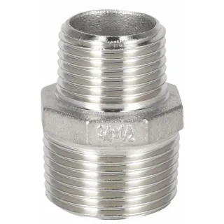 Rothenberger Doppelnippel 1/2 Zoll, 3/4 Zoll für alle Prüfpumpen - 60999