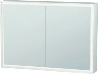 Duravit L-Cube Spiegelschrank Weiß 1000x155x700 mm - LC7552018180010 LC7552018180010