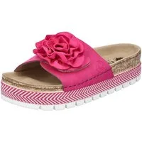 Rieker Pantolette Sommerschuh, Schlappen mit modischem Plateau