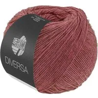 LANA GROSSA DIVERSA Häkelwolle, 210 m (leichtes Baumwoll-Mischgarn mit zartem Mélange-Effekt), 50 g