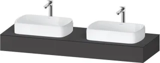 Duravit Qatego Konsole Graphit Matt 1600x550x170 mm - QA4808049490000 QA4808049490000