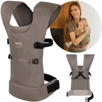 lionelo Babytrage MABEL (Set, Im Set enthalten ist die Babytrage Mabel), ergonomisch/atmungsaktiv/Kreuzsystem/Doppelsicherung