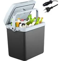 Arebos Elektrische Kühlbox Mobiler Kühlschrank 25L mit ECO Modus, Kühlen & Warmhalten, 2 Programme: COLD & HOT